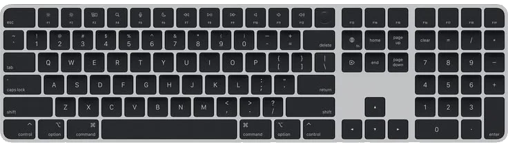 Apple Magic Keyboard With Touch Id + Numeric Keypad Usb C