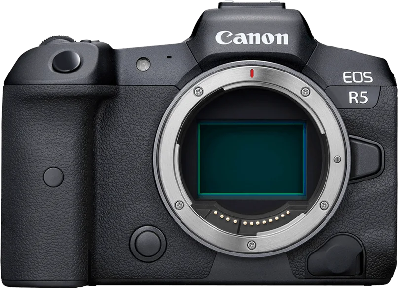 Canon R5 Body (imagen ilustrativa)