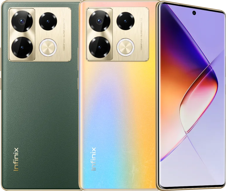 Infinix Note 40 Pro Nfc 256GB/12+12RAM Black (imagen ilustrativa)