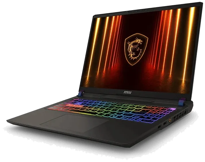 MSI Vector 16 A2XWHG 275 Gaming Core Ultra 7 255HX 16GB 1TB Ssd 16" Wuxga Ips Win 11 Ir Webcam Nvidia Geforce  (imagen ilustrativa)