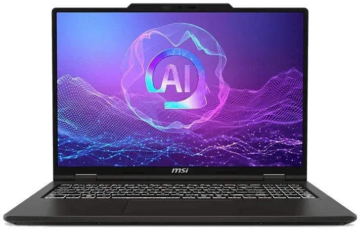 MSI Venture 16 Ai Core Ultra 9 285H 32GB, 1TB Intel Arc 140T 16” Oled Touch (imagen ilustrativa)