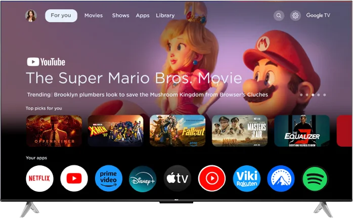 RCA 50" 4K (imagen ilustrativa)